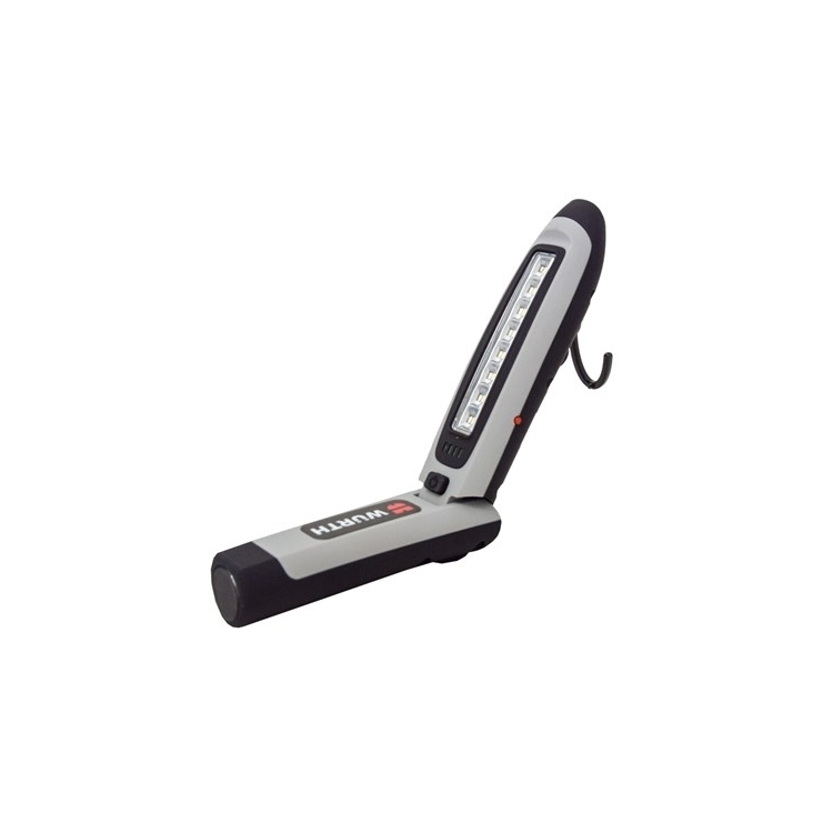 WURTH LED salokāma uzlādējama lampa. USB