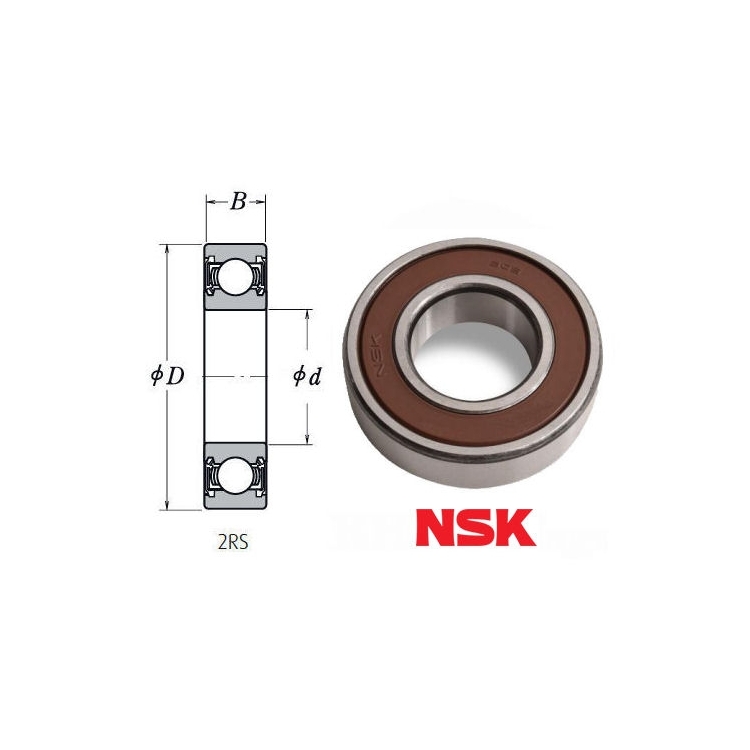 Guolis generatoriaus - / 603DU8 (NSK)