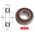 Guolis generatoriaus - / 6202 (NSK)