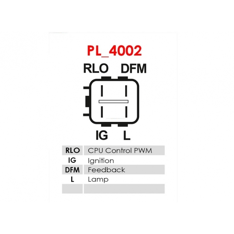 Ģeneratora regulator / 126600-3020