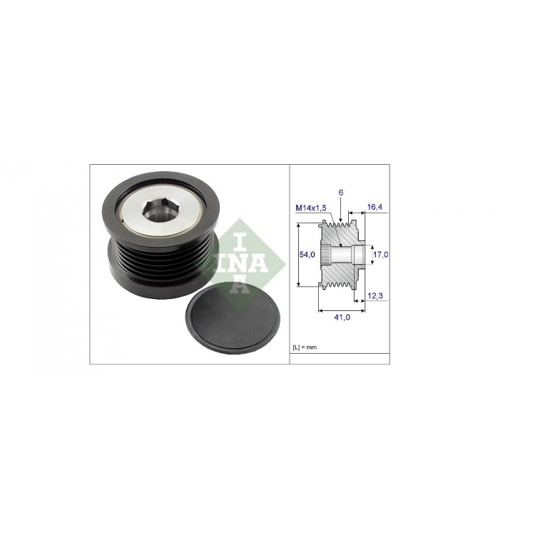 Alternator freewheel pulley / 920916 (LITENS)