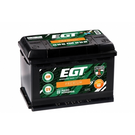 Car battery EGT AGM PREMIUM...