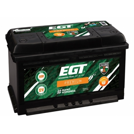 Car battery EGT AGM PREMIUM...