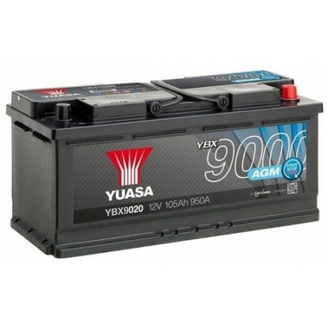 Car battery YUASA 12V 105Ah...