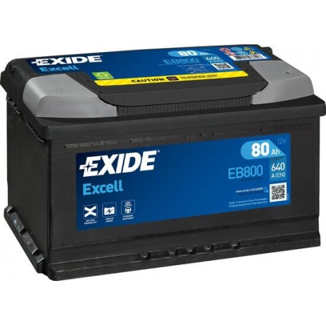 Car battery EXIDE EB800 12V...