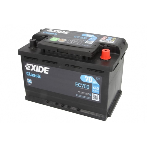 Car battery EXIDE EC700 12V...