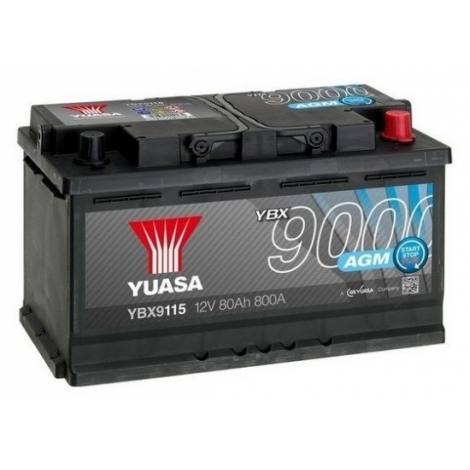 Car battery YUASA  YBX9115...