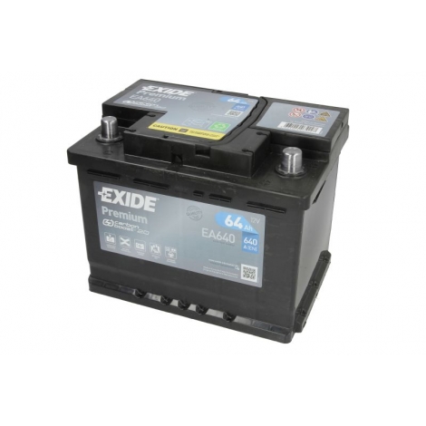 Aккумулятор EXIDE EA640 12V...