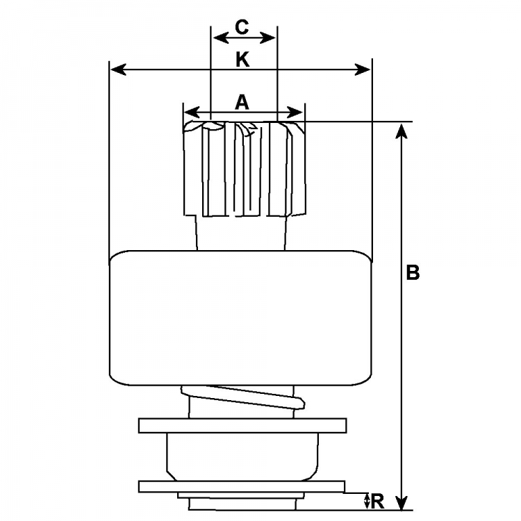 Starter drives / 136144